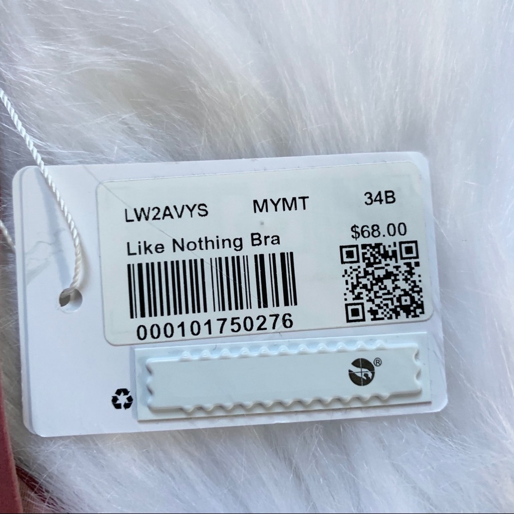 lululemon like nothing bra misty merlot new - Picture 5 of 6